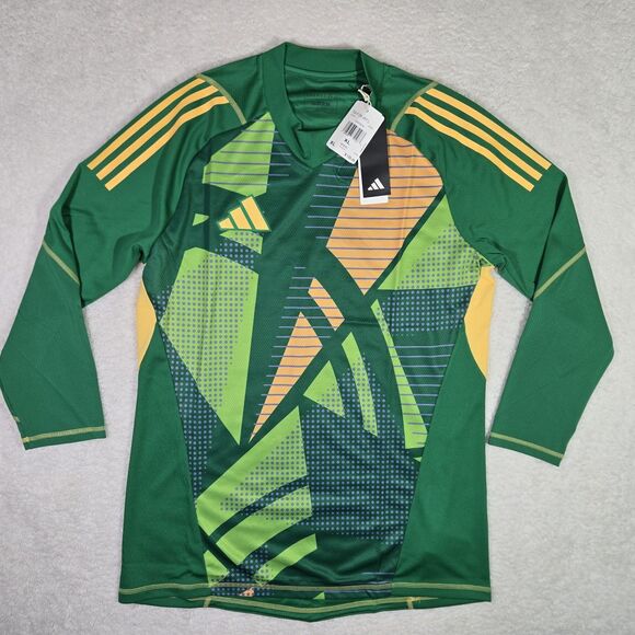 $120 Adidas Tiro 24 Pro Mens XL Slim Goalkeeper Long Sleeve Soccer Jersey IS5350 - Picture 1 of 6